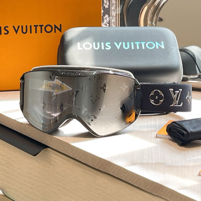 NIGO Louis Vuitton Men's And Women's  Fashion Classic Logo Print Ski Goggles Eye Sunglassas  Accessories #nigo79492