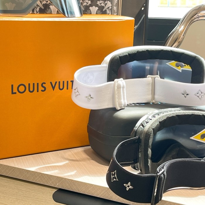 NIGO Louis Vuitton Men's And Women's  Fashion Classic Logo Print Ski Goggles Eye Sunglassas  Accessories #nigo79492