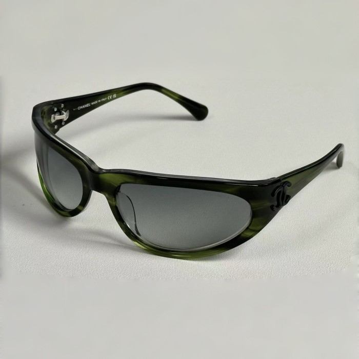NIGO Chanel Men's And Women's  Fashion Classic Round Frame Temple Logo Design Sunglasses Eyewear Accessories #nigo79517