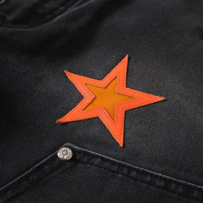 NIGO Chrome Hearts Men's And Women's Spring/Fall Fashion Casual Waist Button Star Icon Vintage Washed Carhartt Work Pants #nigo79519