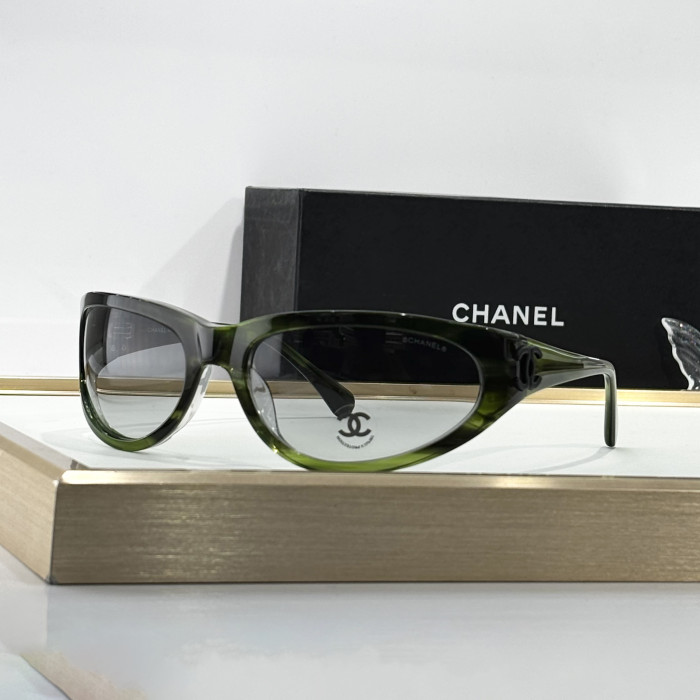 NIGO Chanel Men's And Women's  Fashion Classic Round Frame Temple Logo Design Sunglasses Eyewear Accessories #nigo79517