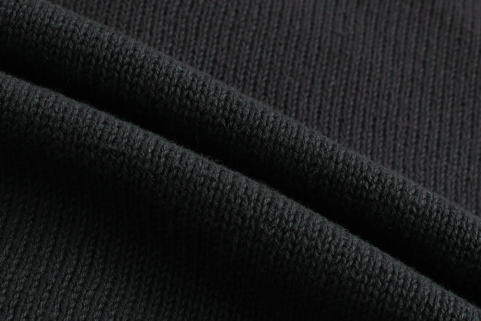 NIGO Maison Mihara Yasuhiro Spring/summer Fashion Casual Solid Color Hooded Zipper Embroidered Oversized Relaxed Patchwork Long Sleeve Knit Sweater Jacket #nigo79498