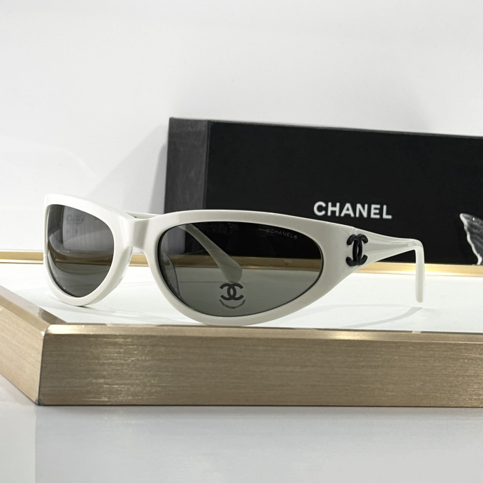 NIGO Chanel Men's And Women's  Fashion Classic Round Frame Temple Logo Design Sunglasses Eyewear Accessories #nigo79517