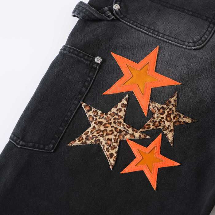 NIGO Chrome Hearts Men's And Women's Spring/Fall Fashion Casual Waist Button Star Icon Vintage Washed Carhartt Work Pants #nigo79519