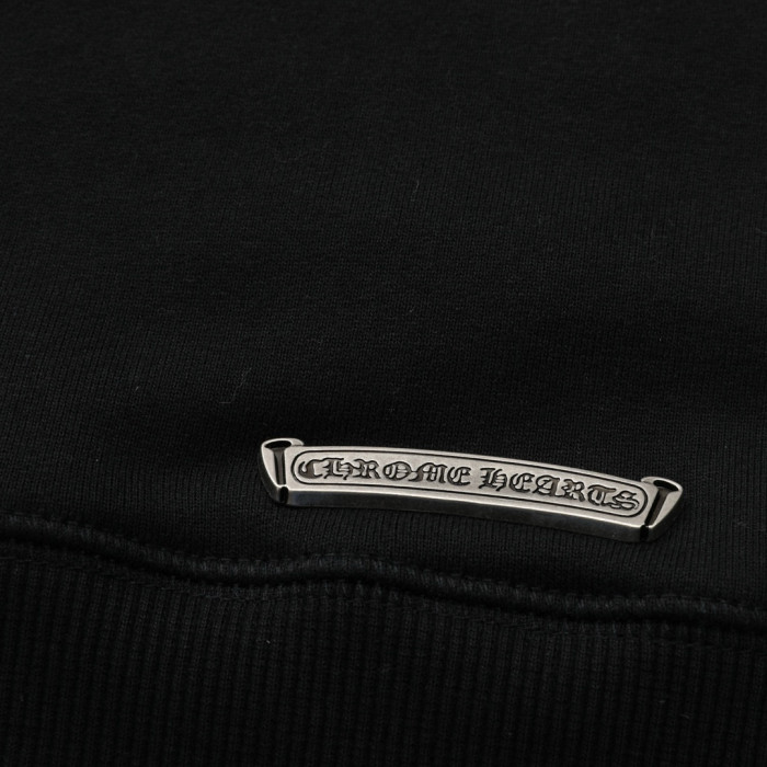NIGO Chrome Hearts Men's And Women's Spring/Fall Fashion Casual Solid Color Collared Half-Zip Sweatshirt Solid Color Relaxed Wide Leg Pants Suit Set #nigo79526