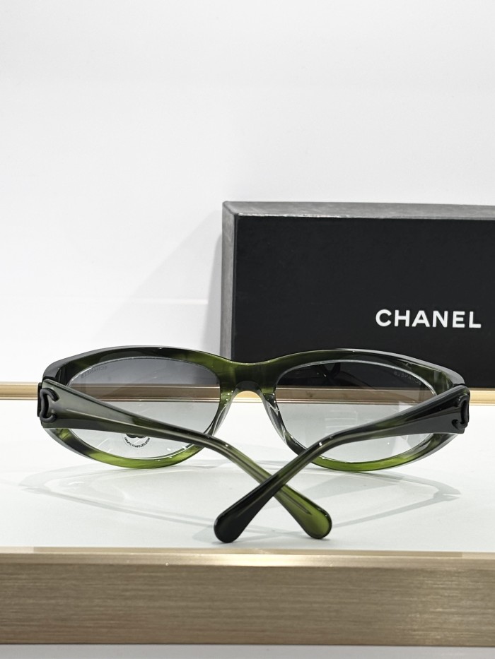 NIGO Chanel Men's And Women's  Fashion Classic Round Frame Temple Logo Design Sunglasses Eyewear Accessories #nigo79517