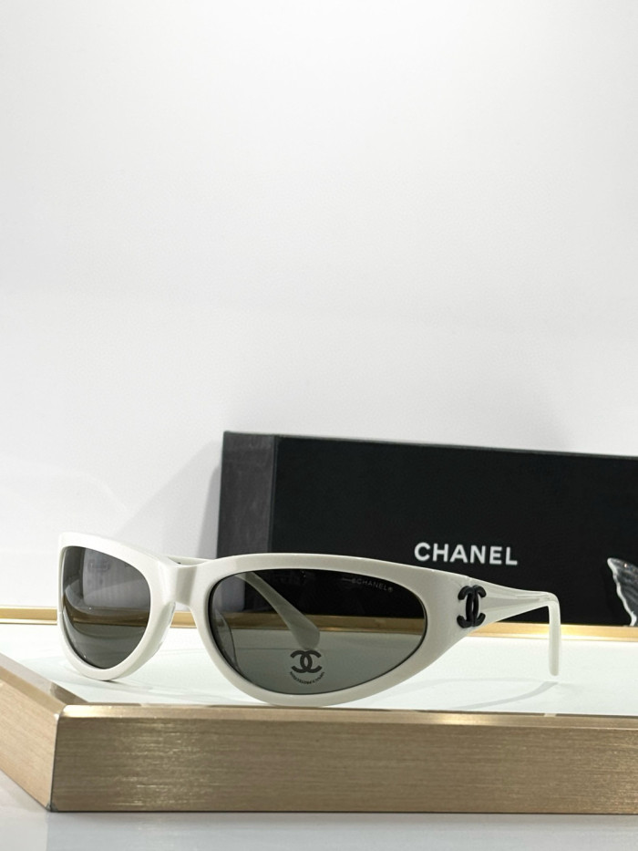 NIGO Chanel Men's And Women's  Fashion Classic Round Frame Temple Logo Design Sunglasses Eyewear Accessories #nigo79517