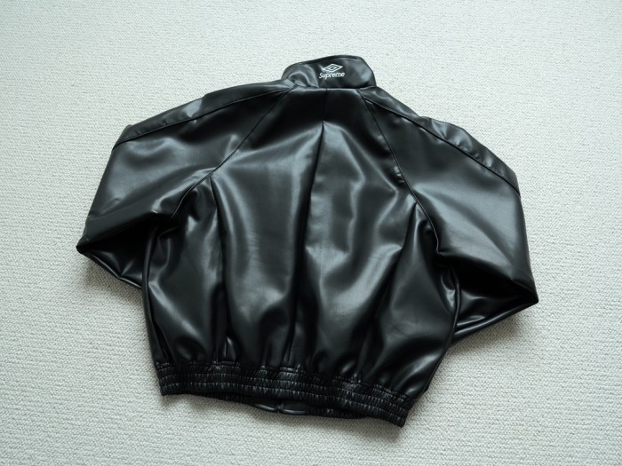 NIGO Supreme Men's And Women's  Spring/fall Fashion Casual Solid Color High Neck Zipper Front Embroidered Logo Leather Jacket #nigo79518