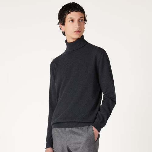 NIGO Loro Piana Men's Dolcevita Classic High-Neck Sweater Spring/Fall/Winter Solid-Color Long-Sleeve Cashmere Knit Ngvp #nigo2721