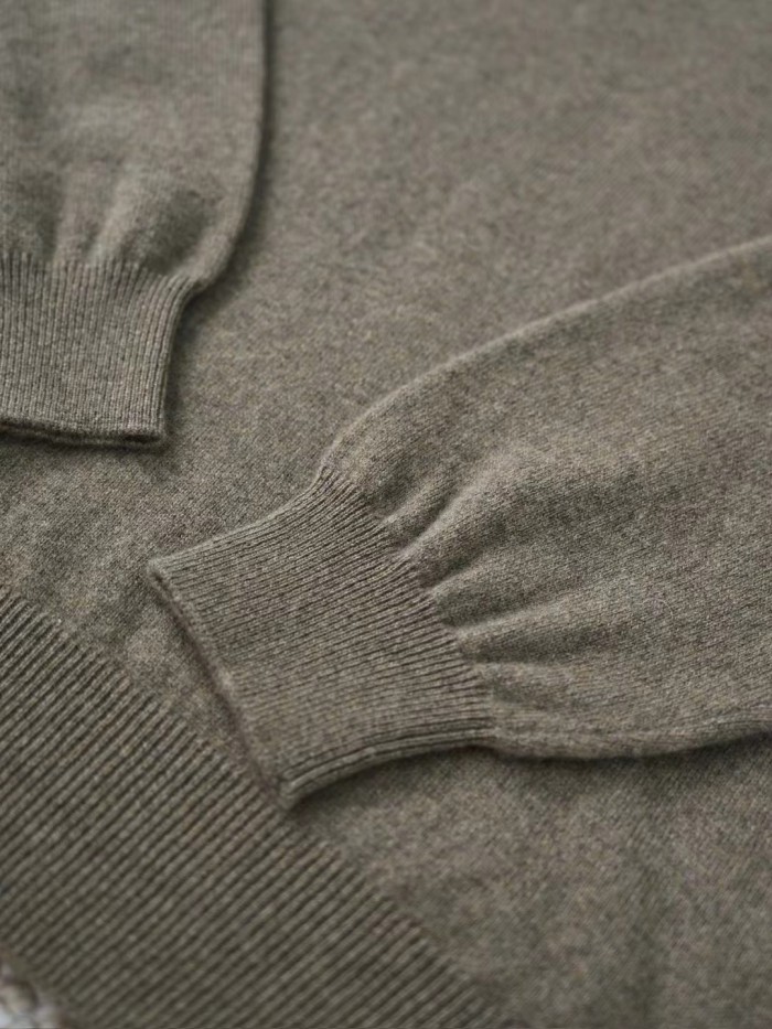 NIGO Loro Piana Men's Dolcevita Classic High-Neck Sweater Spring/Fall/Winter Solid-Color Long-Sleeve Cashmere Knit Ngvp #nigo2721