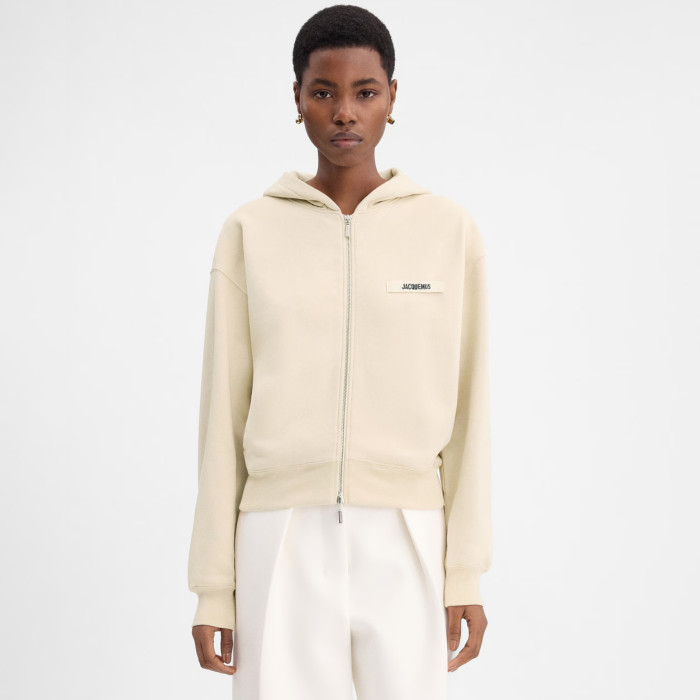 NIGO Jacquemus Men's And Women's Spring/fall Fashion Casual Solid Color Hooded Zipper Oversized Sweatshirt Jacket #nigo79531