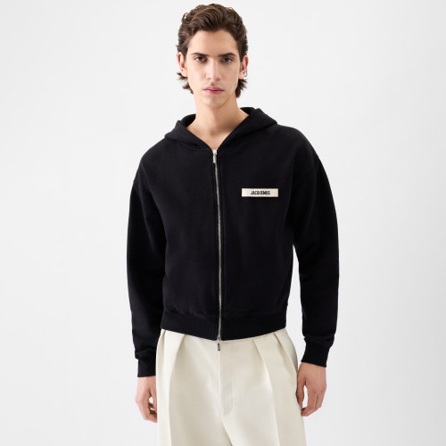 NIGO Jacquemus Men's And Women's Spring/fall Fashion Casual Solid Color Hooded Zipper Oversized Sweatshirt Jacket #nigo79531