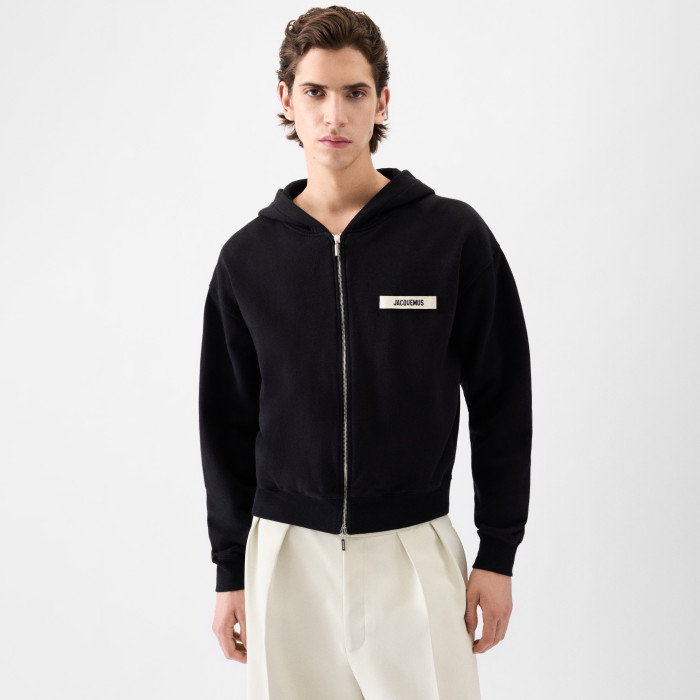 NIGO Jacquemus Men's And Women's Spring/fall Fashion Casual Solid Color Hooded Zipper Oversized Sweatshirt Jacket #nigo79531