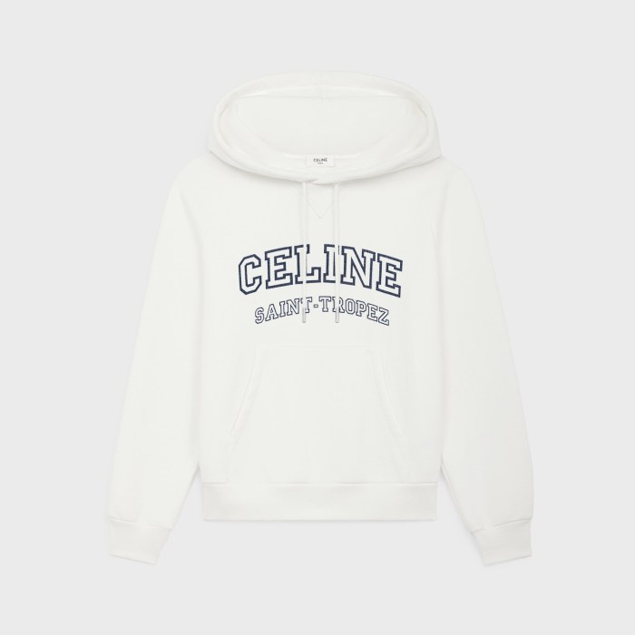 NIGO Celine Men's And Women's Spring/fall Fashion Casual Solid Color Hooded Pullover Logo Print Oversized Long Sleeve Sweatshirt #nigo79532