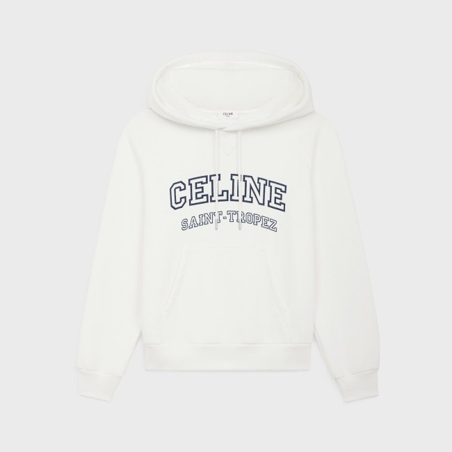 NIGO Celine Men's And Women's Spring/fall Fashion Casual Solid Color Hooded Pullover Logo Print Oversized Long Sleeve Sweatshirt #nigo79532