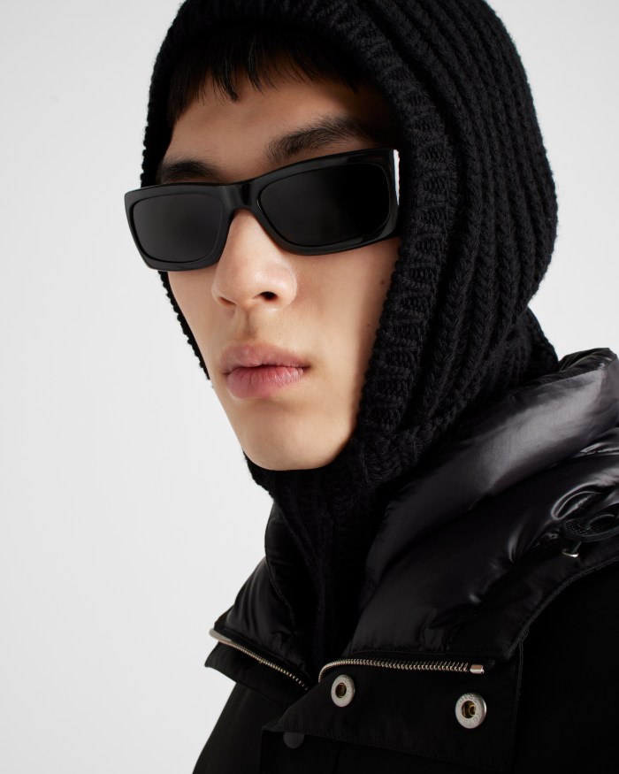 NIGO Prada Men's Fall/winter Fashion Casual Solid Color Hooded Zipper Single Button Windproof Down Jacket #nigo79565