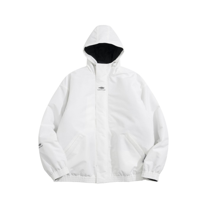 NIGO Balenciaga 3B SPORTS ICON SKI Men's Fall/Winter Fashion Solid-Color Hooded Zipper Windproof Ski Series Down Jacket #nigo79555