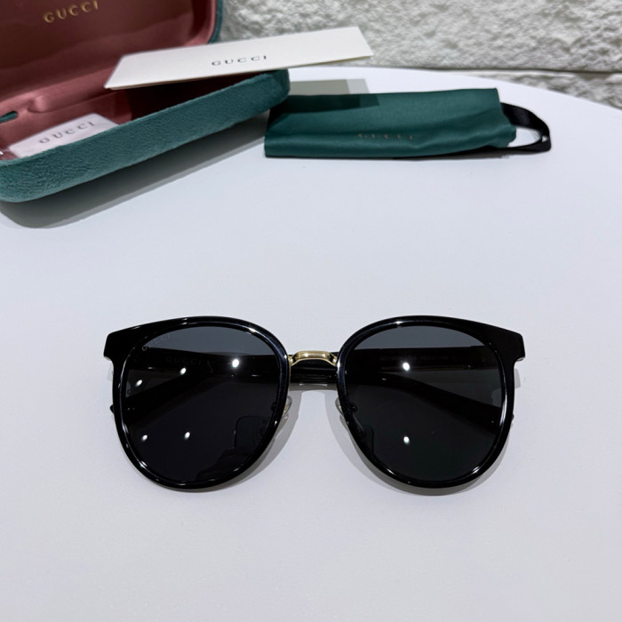 NIGO GUCCI Women's Sunglasses Acetate Irregular Shape Women's Tortoise Color Temple Logo #nigo332174