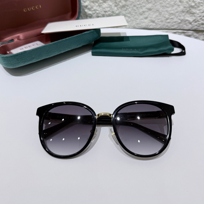 NIGO GUCCI Women's Sunglasses Acetate Irregular Shape Women's Tortoise Color Temple Logo #nigo332174