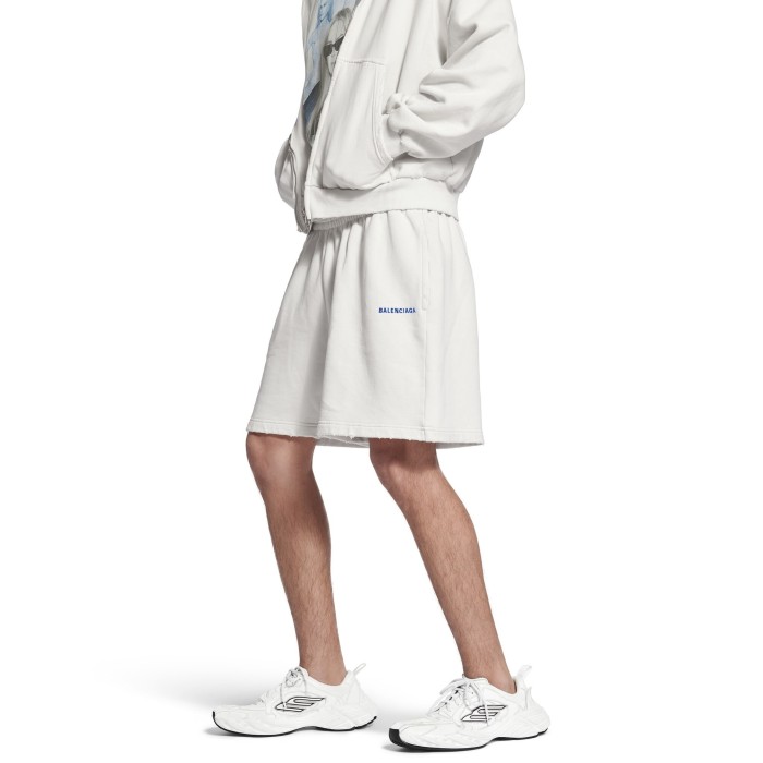 NIGO Balenciaga 25FW New Letters Embroidered Logo Hooded Zipper Jacket Cotton Terry Fabric Loose Short Design Simple Embroidery Logo Finished Washing Old destruction Process #nigo332365