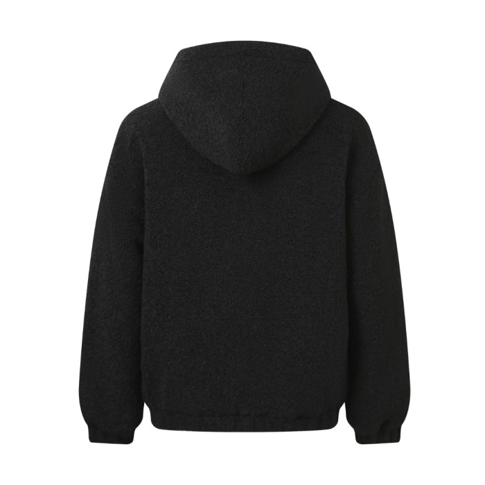 NIGO Celine Women's and Men's Embroidered Suede Padded Jacket stylish And Simple Wool And Cotton Jacket #nigo332441 