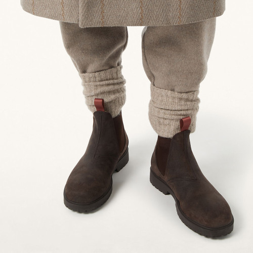 NIGO Loro Piana Men's Dover Walk Men's Chelsea Boots Winter shoes Low Cut Round Toe Martin Boot #nigo332379
