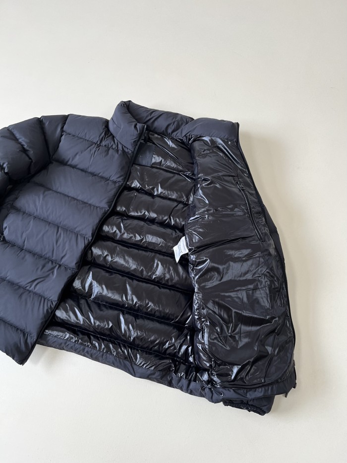NIGO Moncler Men's New Black Warrior 3M Reflective White Goose Down Hooded Reflective Letters Down Jacket #nigo332483