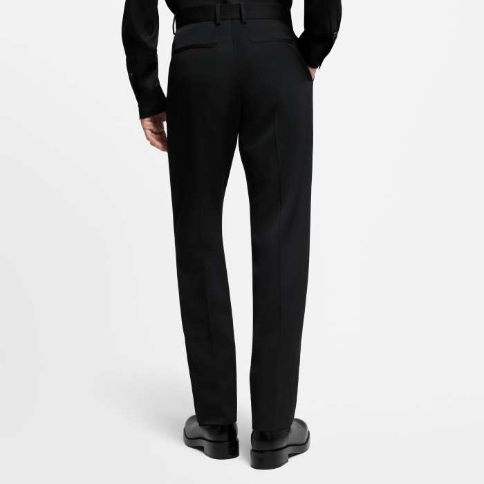 NIGO Louis Vuitton SS25 Men's Spring and Summer Solid Color Sheep Wool Straight Casual Pants #nigo332664