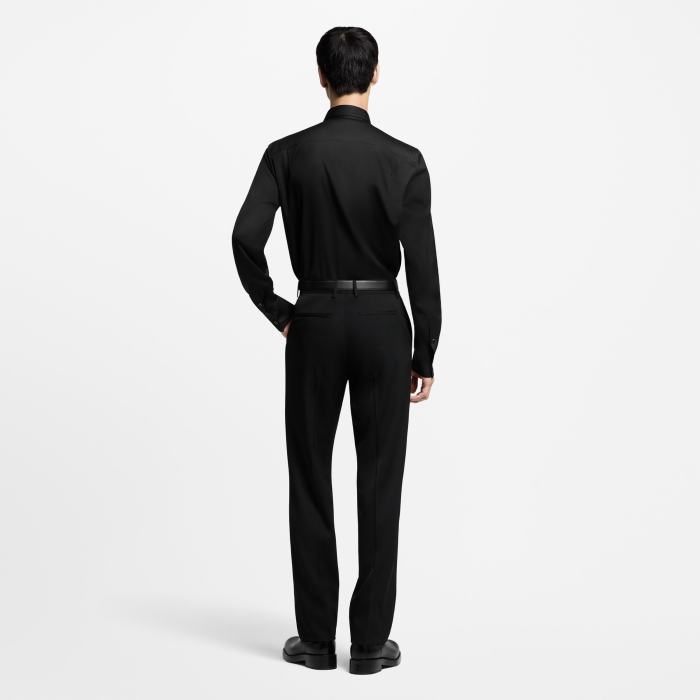 NIGO Louis Vuitton SS25 Men's Spring and Summer Solid Color Sheep Wool Straight Casual Pants #nigo332664