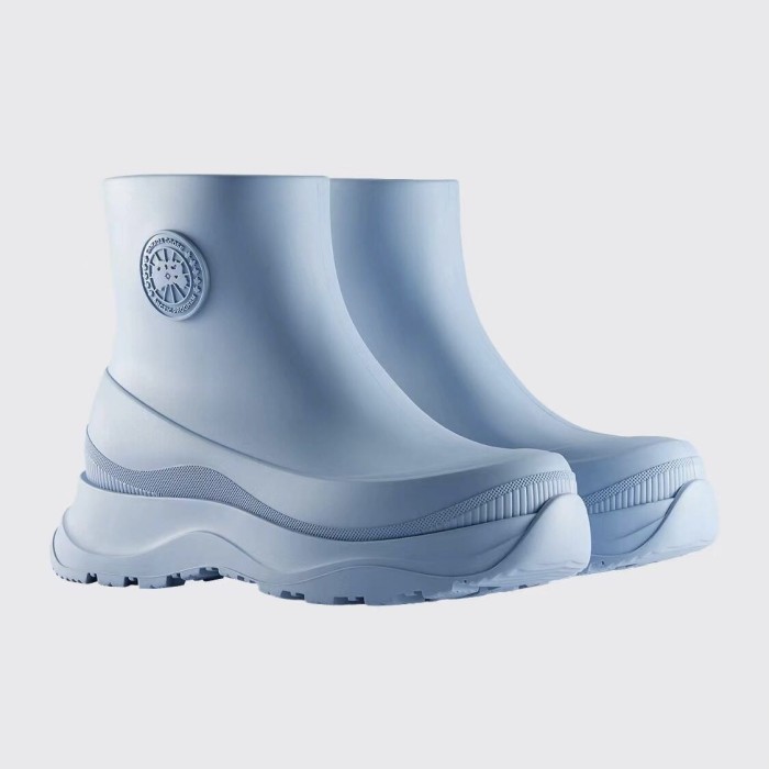 NIGO Canada Goose Women's Waterproof Round Toe Printed Rain Boots #nigo332834