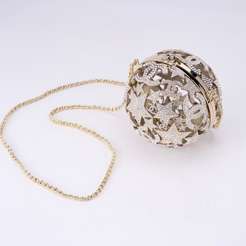 NIGO Chanel Haute Métiers d’art series star hollow spherical evening bag #nigo332742