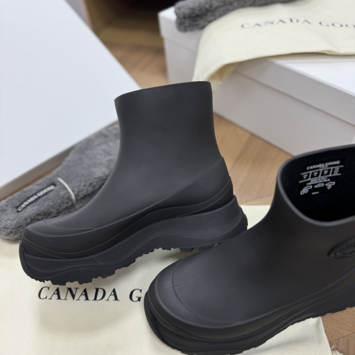 NIGO Canada Goose Women's Waterproof Round Toe Printed Rain Boots #nigo332834