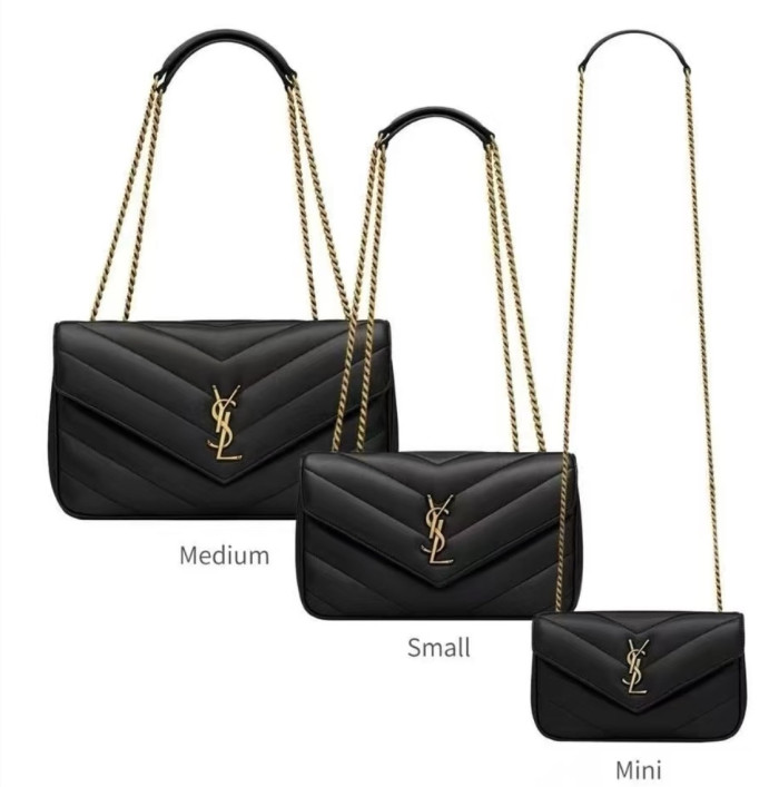 NIGO Saint Laurent LOULOU Mini Small Medium Sheepskin Handbag Shoulder Bag Crossbody Bag #nigo332857