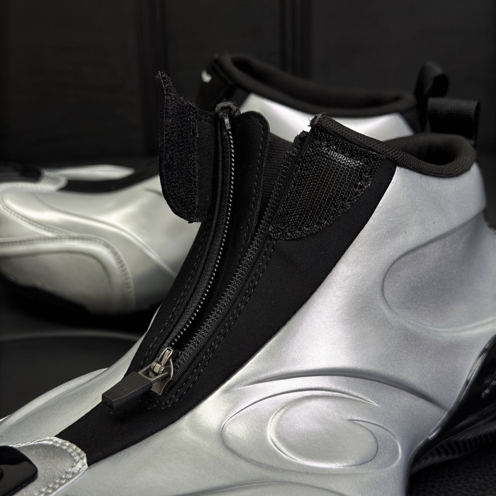 NIGO Balenciaga Basketball White Distressed Round Toe Zipper Basketball Shoes #nigo332802