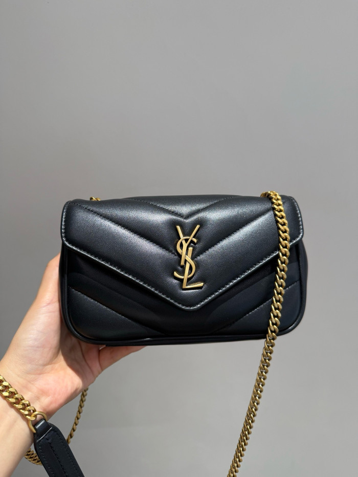 NIGO Saint Laurent LOULOU Mini Small Medium Sheepskin Handbag Shoulder Bag Crossbody Bag #nigo332857