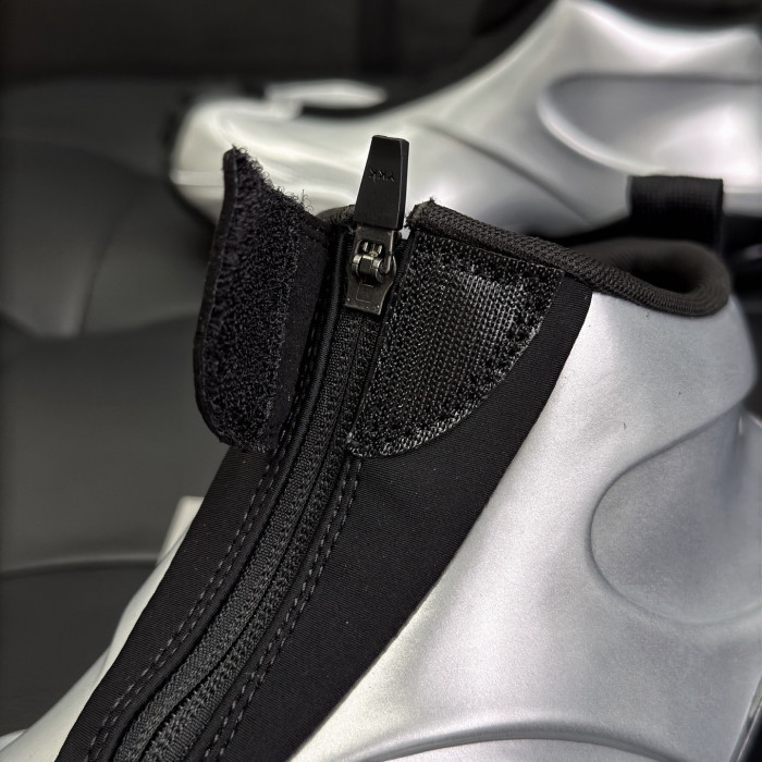 NIGO Balenciaga Basketball White Distressed Round Toe Zipper Basketball Shoes #nigo332802