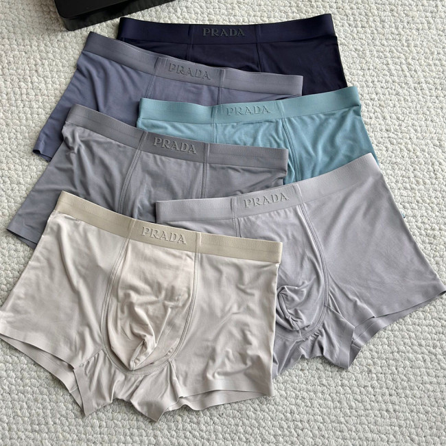 NIGO Prada Men's Modal Lightweight High Elastic Solid Color Breathable Boxer Shorts #nigo333082