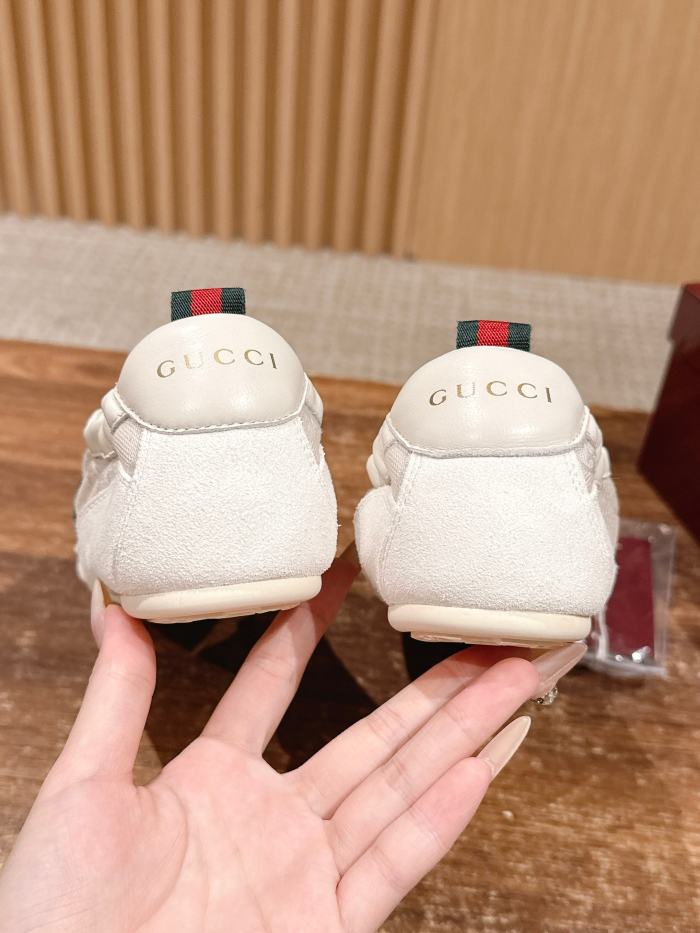 NIGO Gucci White GG Canvas Gucci Shift Series Women's Sneakers #nigo333045