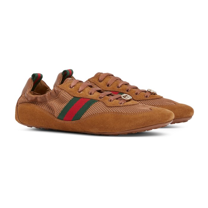 NIGO Gucci White GG Canvas Gucci Shift Series Women's Sneakers #nigo333045