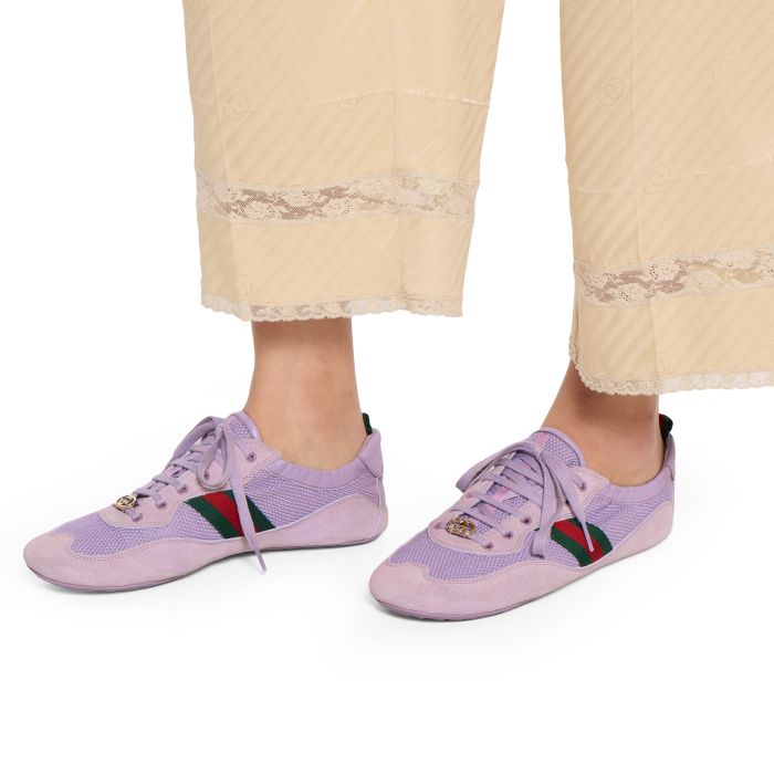 NIGO Gucci White GG Canvas Gucci Shift Series Women's Sneakers #nigo333045