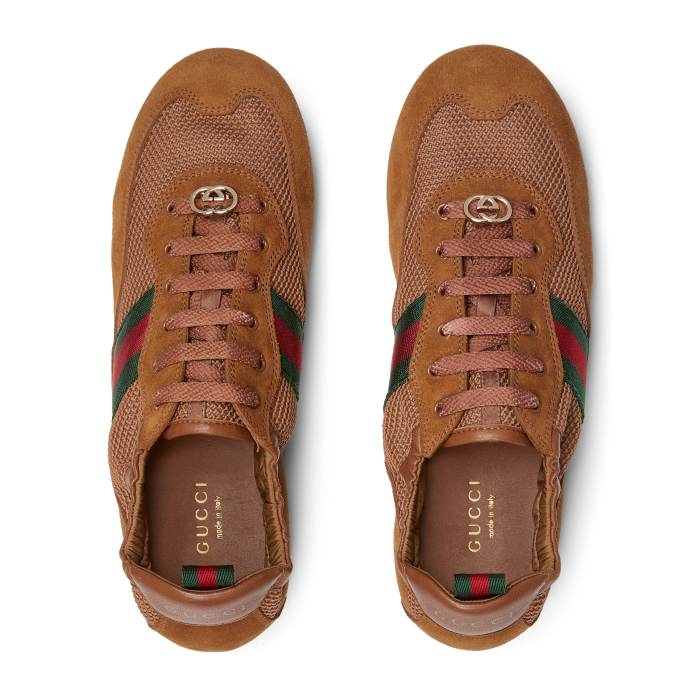 NIGO Gucci White GG Canvas Gucci Shift Series Women's Sneakers #nigo333045