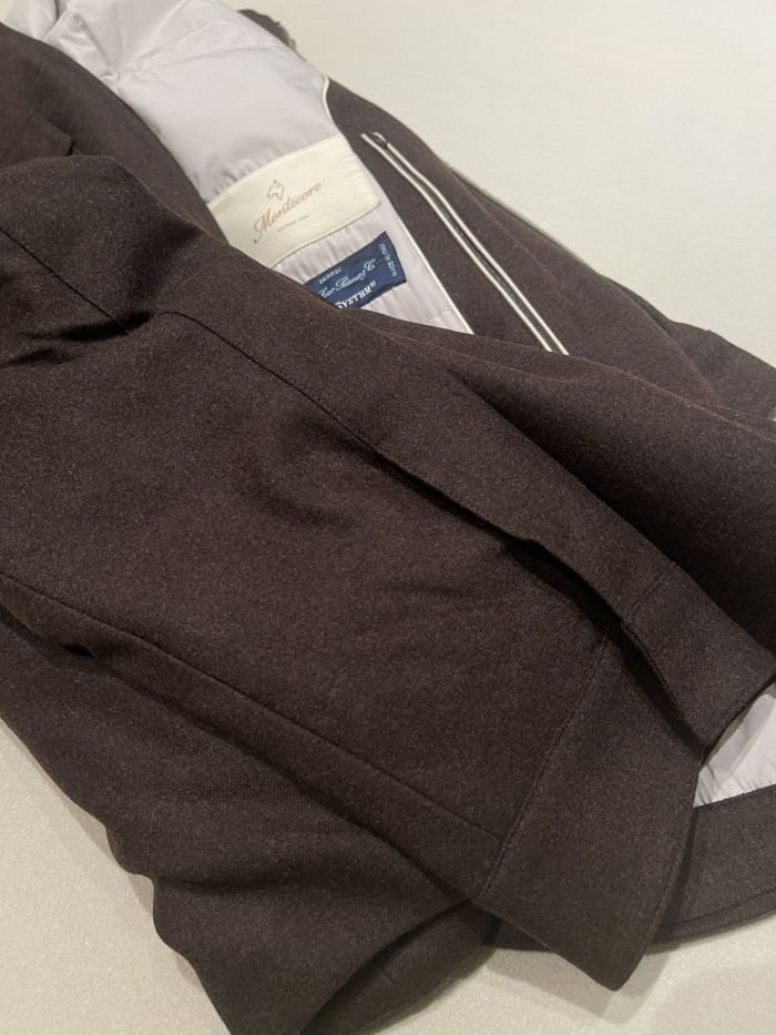 NIGO Montre Men's Waterproof Wool And Goose Down Hunting Jacket With Stand Collar #nigo333011