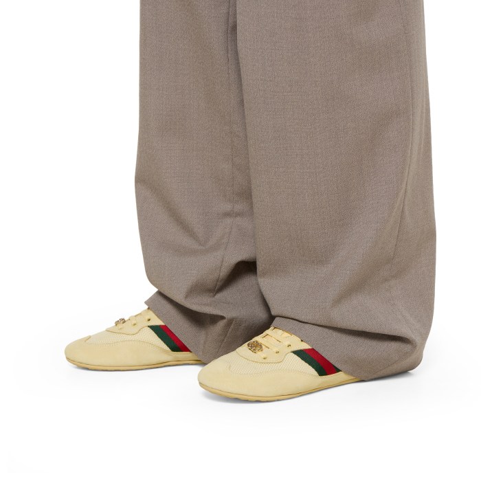 NIGO Gucci White GG Canvas Gucci Shift Series Women's Sneakers #nigo333045