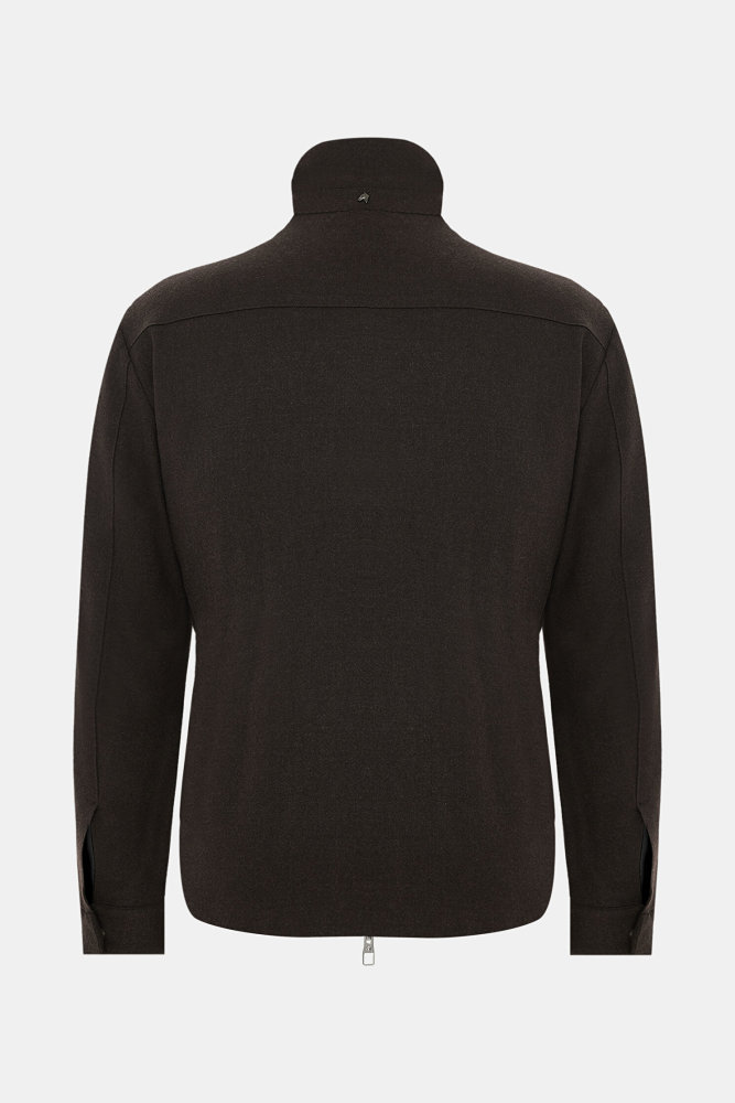 NIGO Montre Men's Waterproof Wool And Goose Down Hunting Jacket With Stand Collar #nigo333011