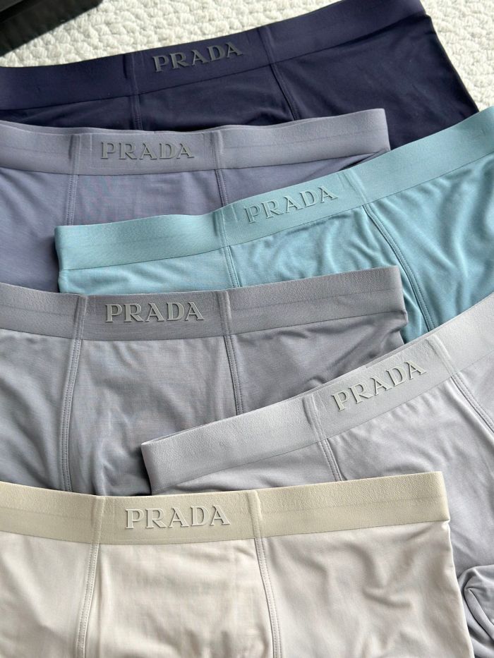 NIGO Prada Men's Modal Lightweight High Elastic Solid Color Breathable Boxer Shorts #nigo333082