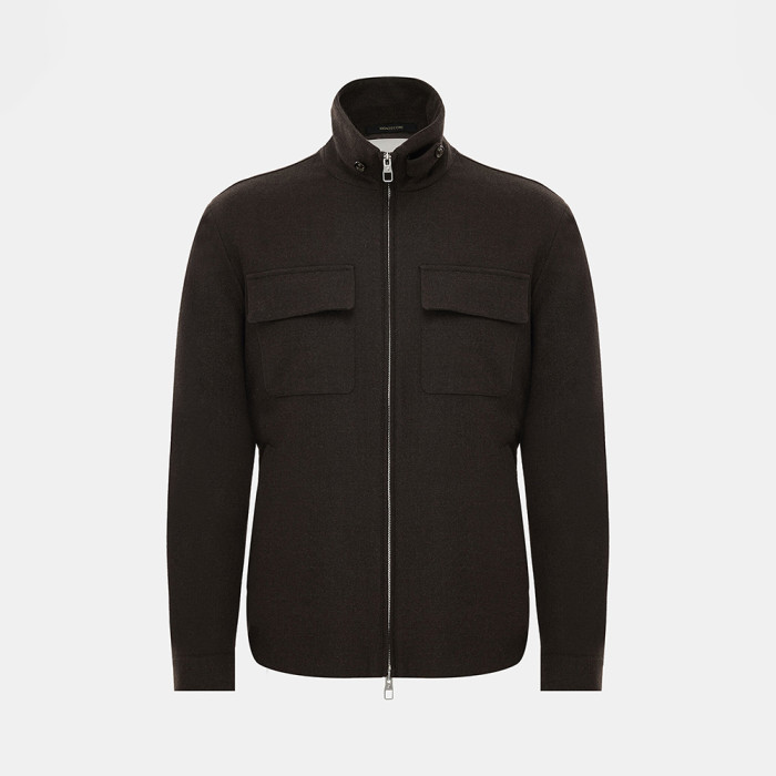 NIGO Montre Men's Waterproof Wool And Goose Down Hunting Jacket With Stand Collar #nigo333011