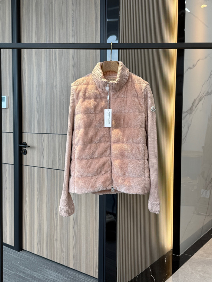 NIGO Moncler Women's Teddy Velvet Zipper Cardigan #nigo332710