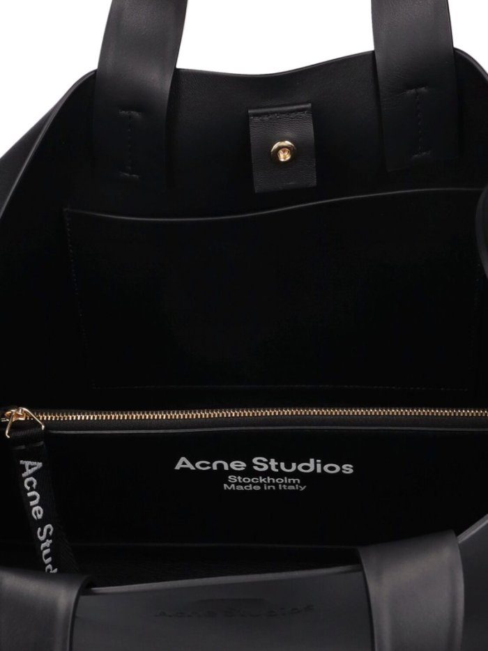 NIGO Acne Studios Tote Twisted Knot Decoration Engraved Logo Magnetic Closure Crossbody Bag #nigo332333