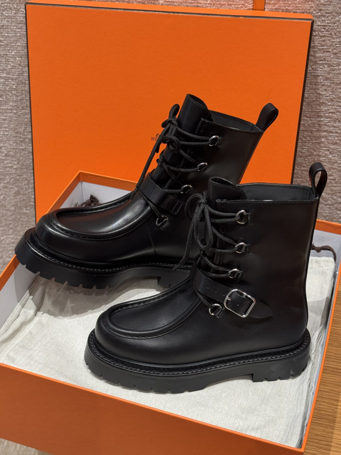 NIGO Hermès Women's Land ankle boot Black #nigo330321