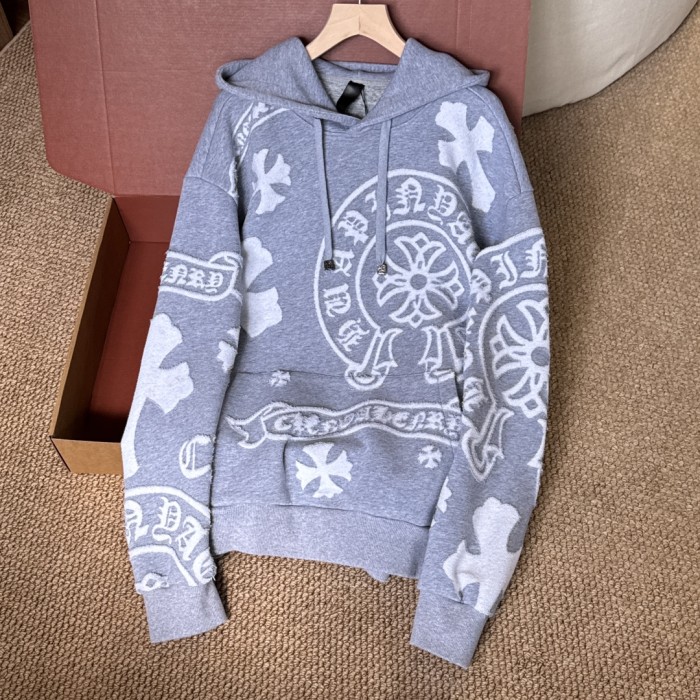 NIGO Chrome Hearts 25FW Gothic Style Laser Burnt Hooded Sweatshirt #nigo332924